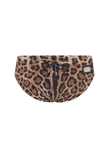 Slip Mare Animalier Con Logo