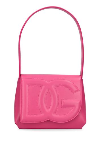 Borsa In Pelle Con Logo