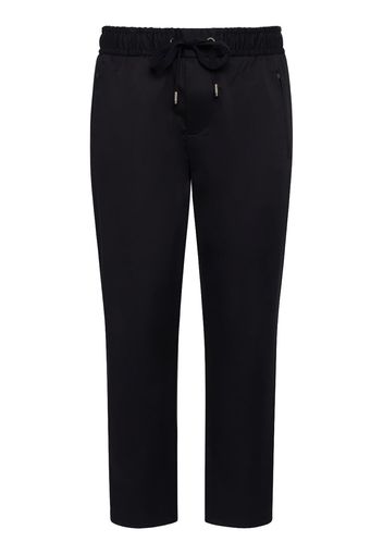 Pantaloni Jogging In Cotone Stretch