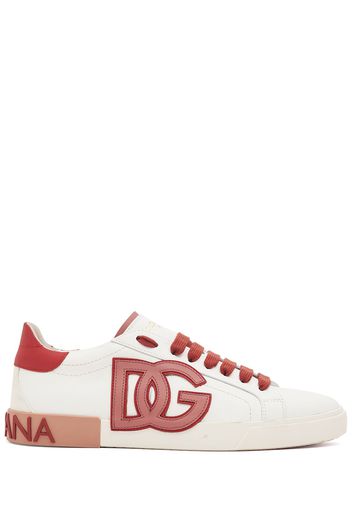 Sneakers Low Top Classic In Pelle