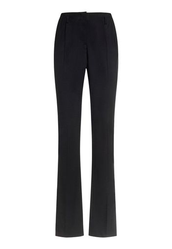 Pantaloni Dritti In Cady Stretch