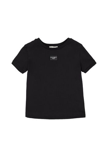 T-shirt In Cotone Con Logo