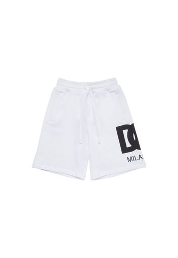 Shorts In Cotone Con Logo