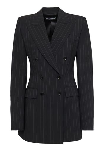 Blazer Doppiopetto Gessato