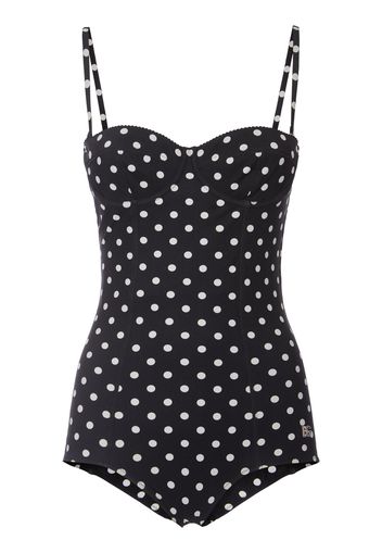 Polka Dots One Piece Swimsuit