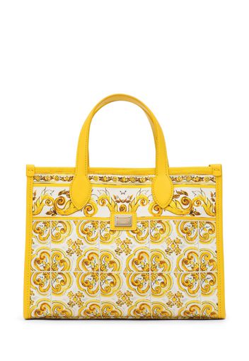 Printed Cotton Canvas Tote  Bag