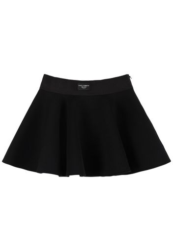 Pleated Cotton Skirt