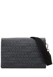 Borsa A Tracolla Con Logo Jacquard