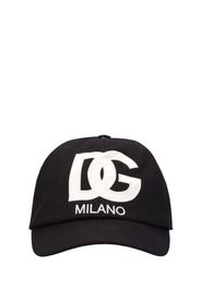 Cappello Baseball In Cotone Con Logo