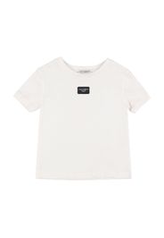 T-shirt In Cotone Con Logo