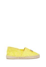 Espadrilles In Pizzo Con Logo