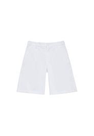 Shorts In Cotone Stretch Con Logo