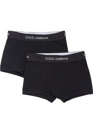 Set Di 2 Boxer In Cotone Con Logo