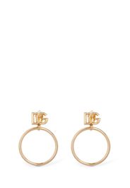 Dg Logo Hoop Earrings