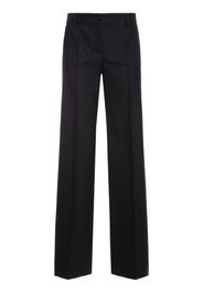 Wool Stretch Wide Leg Pants