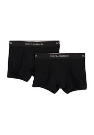 Set Of 2 Logo Cotton Boxer Briefs