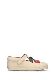 Ballerine Cherry In Pelle