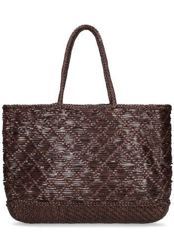 Borsa Corso Weave In Pelle