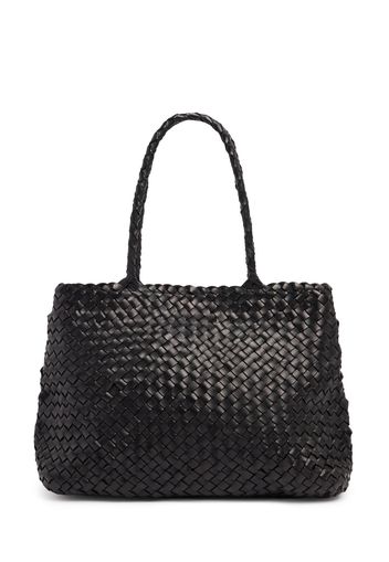 Borsa Shopping Vintage Mesh In Pelle