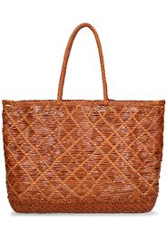 Borsa Corso Weave In Pelle