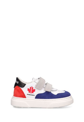 Sneakers In Pelle Stampata