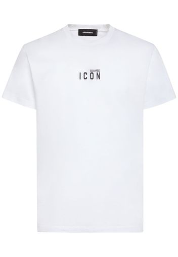 T-shirt In Cotone Con Logo
