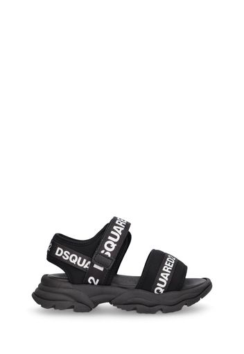 Logo Tech Strap Sandals