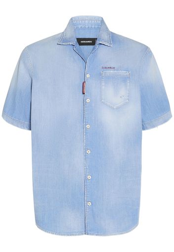 Camicia Bowling In Denim