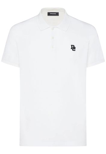 Polo Tennis Fit In Cotone