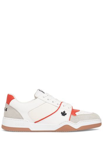 Sneakers In Pelle Con Logo