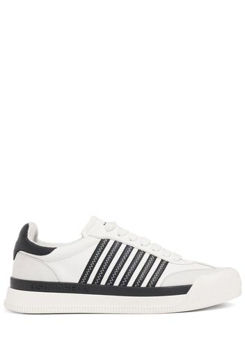 Sneakers In Pelle Con Logo