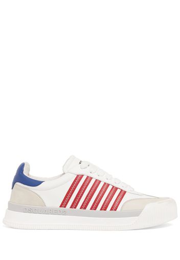 Sneakers In Pelle Con Logo