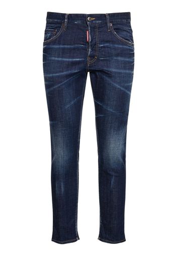 Jeans Skater In Denim Di Cotone Stretch