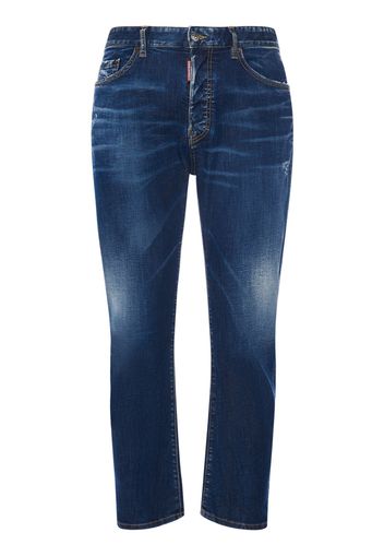 Jeans Bro In Denim Di Cotone Stretch