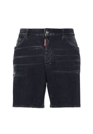 Shorts Marine In Denim Di Cotone Stretch