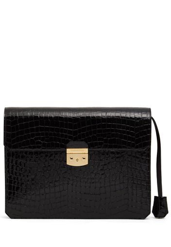 Pochette Big City Nights Stampa Coccodrillo