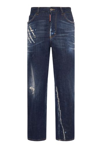 Jeans Dritti Vita Alta Boston