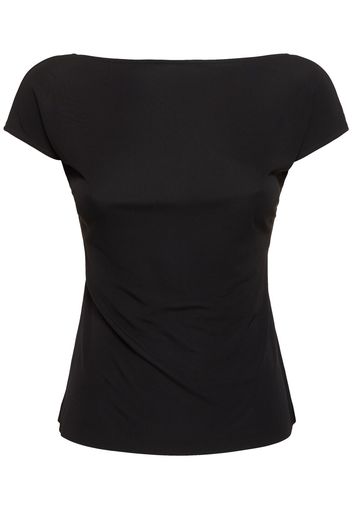 Top In Jersey Con Schiena Scoperta