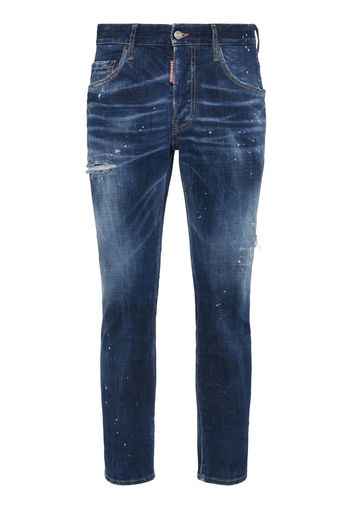 Skater Cotton Denim Jeans