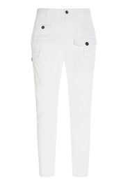 Pantaloni Sexy Cargo In Cotone Stretch