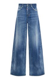 Traveller Mid Rise Wide Jeans