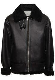 Giacca Unisex Loose Fit In Shearling