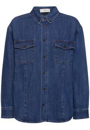 Camicia In Denim Di Cotone