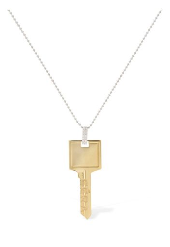 Collana Key In Oro 18kt Con Diamanti