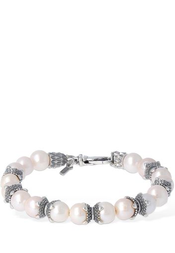 Bracciale A Catena Con Perle