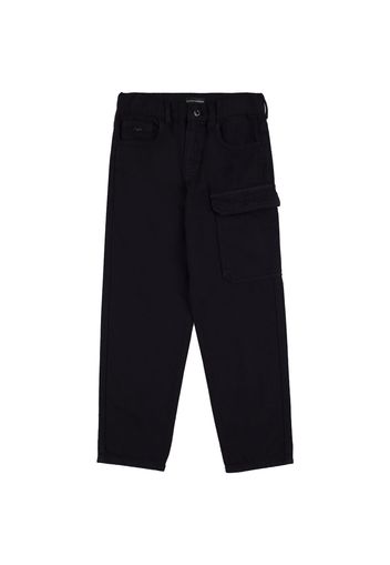 Pantaloni Cargo In Cotone Organico