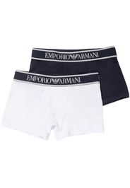 Set Di 2 Boxer In Cotone Con Logo