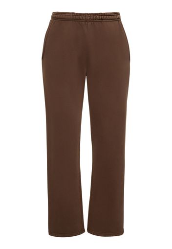 Pantaloni Dritti Brunette In Felpa