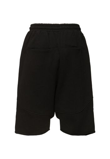 Shorts In Cotone Organico Washed / Coulisse