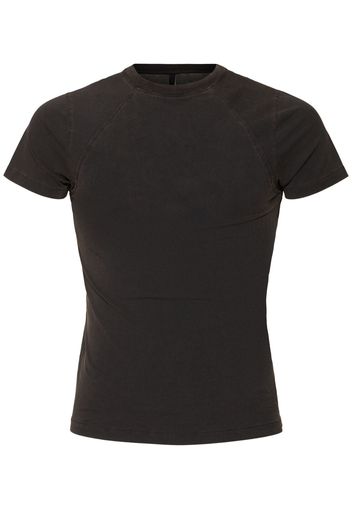 T-shirt In Cotone Stretch